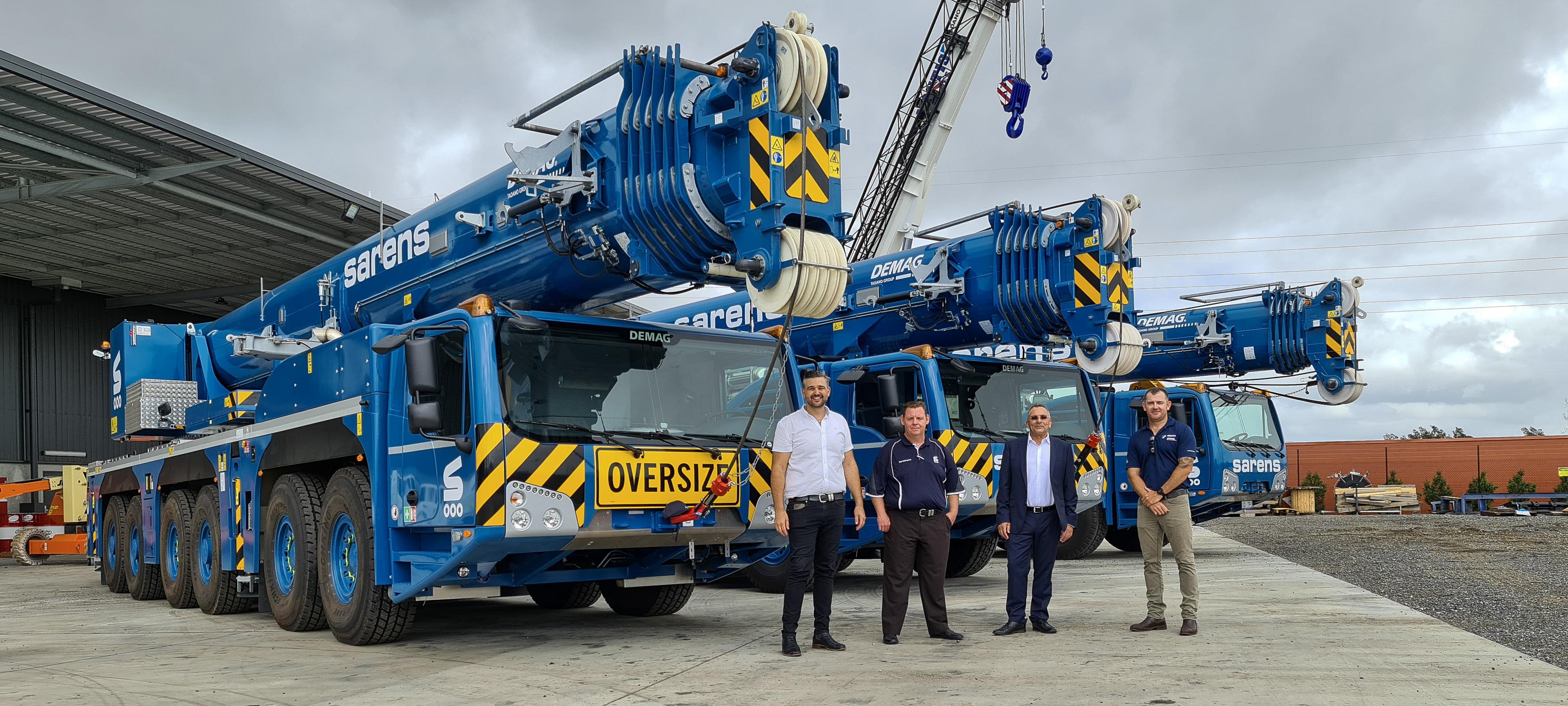 Sarens expands with new Demag heavy lifters Tadano Global